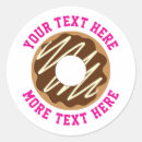 Search for donut stickers Chocolate