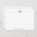 Search for couples monogram note cards Script