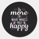 Search for happiness quote stickers Motivational