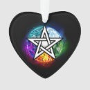 Search for wiccan christmas tree decorations Pentagram