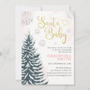 Search for pink winter wonderland baby shower invitations Silver