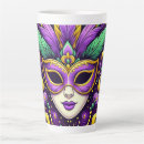 Search for mardi gras beads mugs Mask