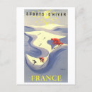 Search for vintage ski postcards Sports