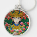 Search for vintage asian key rings Floral