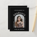 Search for budget graduation invitations Typography