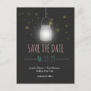 Search for mason jar save the dates Fireflies