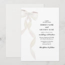 Search for bows wedding invitations Classic