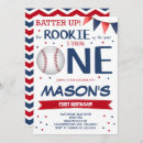 Search for rookie of the year birthday invitations Baby boy