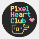 Search for pixelated stickers Retro