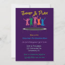 Search for jump and play birthday invitations Fun