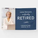 Search for retirement congratulations banners Elegant