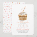 Search for cupcake girls birthday invitations For kids