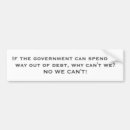 Search for spend bumper stickers Budget