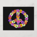 Search for peace sign postcards Pink