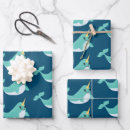Search for narwhal wrapping paper Kids