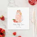 Search for peach fruit napkins Baby shower