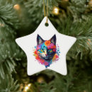 Search for rainbow cat christmas tree decorations Cats