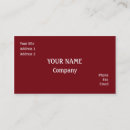 Search for red business cards Simple