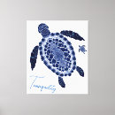 Search for sea turtle art Blue