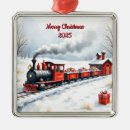 Search for train christmas tree decorations Background