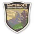 Search for swiss mountain stickers Matterhorn