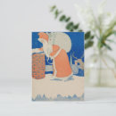 Search for vintage holiday postcards Illustration