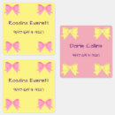 Search for name for kids labels Pink