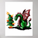 Search for cartoon dragon posters Green
