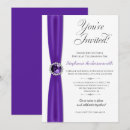 Search for amethyst birthday invitations Elegant