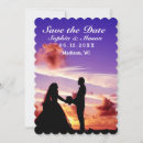 Search for silhouette save the dates Sunset