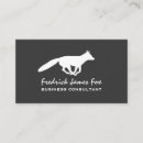 Search for fox business cards Wildlife