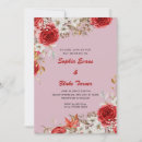 Search for purple and red invitations Rustic