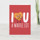 Search for waffle cards I love you