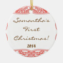 Search for coral christmas tree decorations Peach