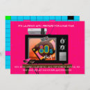 Search for retro game invitations Neon
