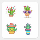 Search for cactus cartoon stickers Funny