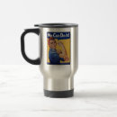 Search for feminism travel mugs Rosie the riveter