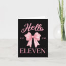 Search for girls 11th birthday cards Cute