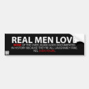 Search for real men bumper stickers Atheist