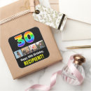 Search for 30th thirty 30 years old stickers Colourful