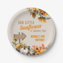 Search for farm paper plates Sunflower