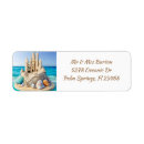 Search for beachy return address labels Seashells