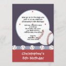 Search for softball party invitations Boy