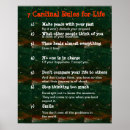 Search for 7 cardinal rules for life posters Boyfriend