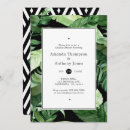 Search for rainforest wedding invitations Leaves