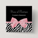 Search for zebra and pink badges Stylish