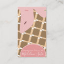 Search for waffle business cards Ice cream