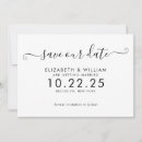 Search for black wedding save the dates Timeless