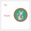 Search for christmas mice stickers Candy cane