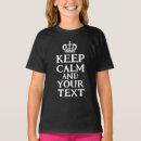 Search for keep calm kids tshirts Crown